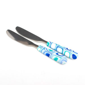 Spreaders – butter knives in teal