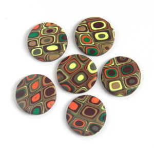 Buttons in Earthy Colors
